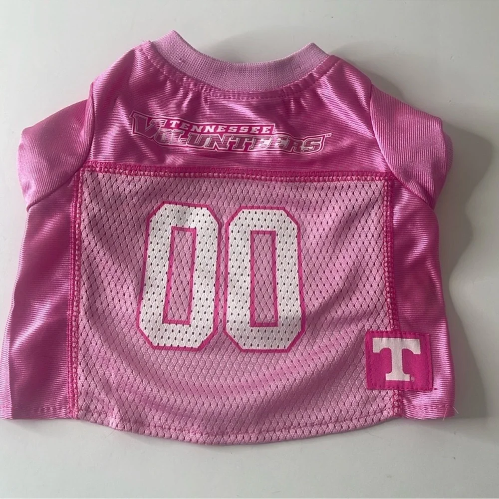 Pets First University of Tennessee Pink Jersey for Dogs Small